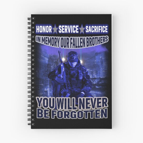 Item preview, You Will Never Be Forgotten – Fallen Soldier Memorial Tribute Shirt designed and sold by MKBgdesign.