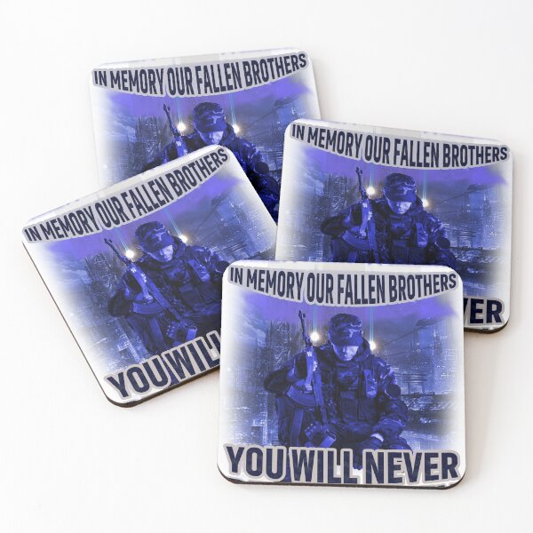 Item preview, You Will Never Be Forgotten – Fallen Soldier Memorial Tribute Shirt designed and sold by MKBgdesign.