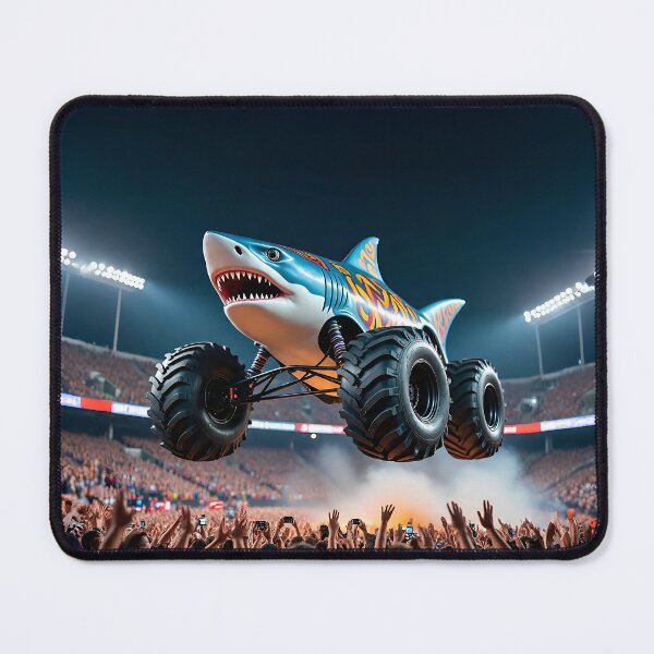 Item preview, Shark Monster Truck #2 designed and sold by UrbanTRIP.