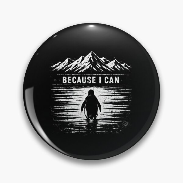 Item preview, But Why Because I Can Penguin Mountain Explorer designed and sold by Nocturnal-Vines.