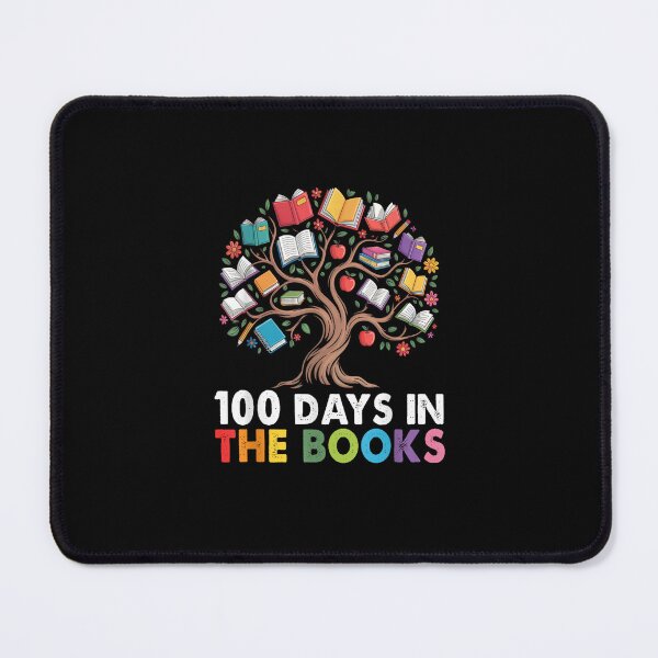 Item preview, 100 Days in The Books Reading Teacher 100th Day of School. designed and sold by Juansustait.