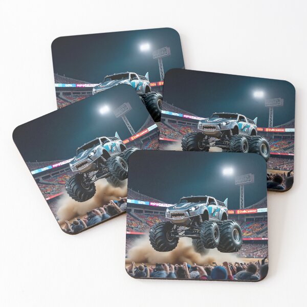 Item preview, Shark Monster Truck designed and sold by UrbanTRIP.