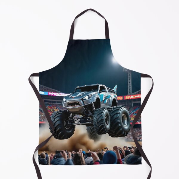 Item preview, Shark Monster Truck designed and sold by UrbanTRIP.