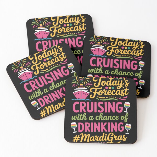 Item preview, Mardi Gras Cruise Today Forecast Group Matching designed and sold by FlankinMew.