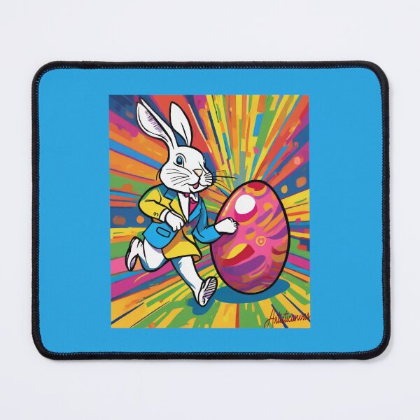 Item preview, Pop Art Easter Bunny Run designed and sold by Artisticanvas.