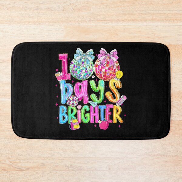 Item preview, Preppy 100 Days Brighter Happy 100th Day of School Boy Girl designed and sold by Juansustait.