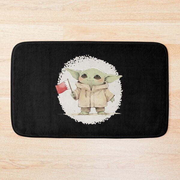 Item preview, BABY YODA BAHRAIN FLAG designed and sold by LIS AND MELIVERSO.