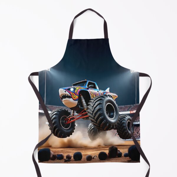 Item preview, Shark Monster Truck #4 designed and sold by UrbanTRIP.
