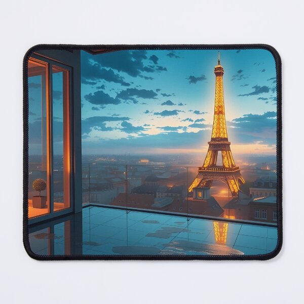 Item preview, Penthouse View of Eiffel Tower designed and sold by Aesthetic Visuals.