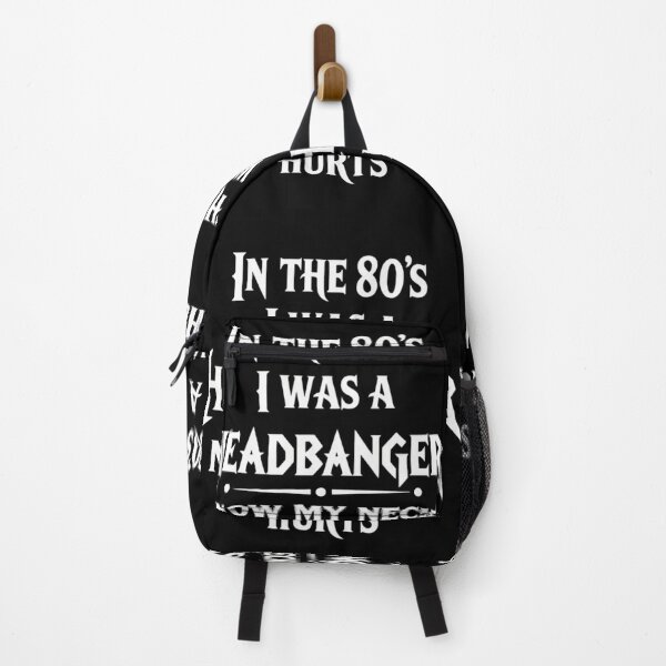 Item preview, 80_s Headbanger Heavy Metal Music Lovers Neck Hurts Funny designed and sold by FlankinMew.