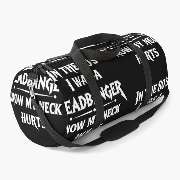 Item preview, 80_s Headbanger Heavy Metal Music Lovers Neck Hurts Funny designed and sold by FlankinMew.