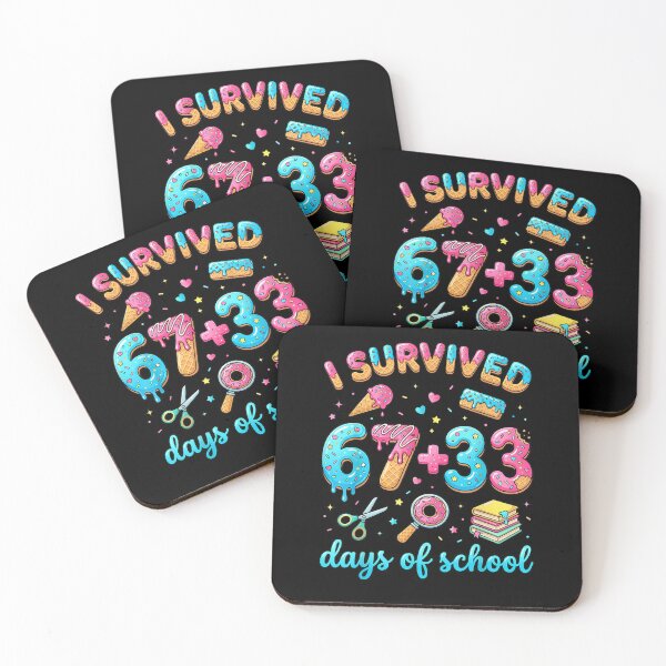 Item preview, I Survived 67 33 Days of School 100 Days of School 67 Meme designed and sold by Juansustait.