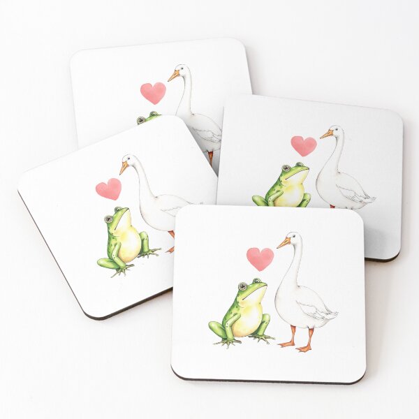 Item preview, Frog Goose Love Valentines Day designed and sold by GeoGoose.