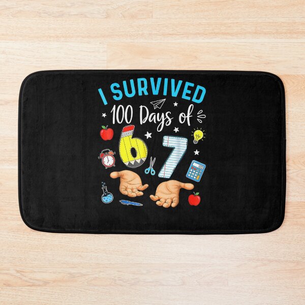Item preview, I Survived 100 Days of 67 Funny Meme 100th Day of School 6 7 designed and sold by Juansustait.