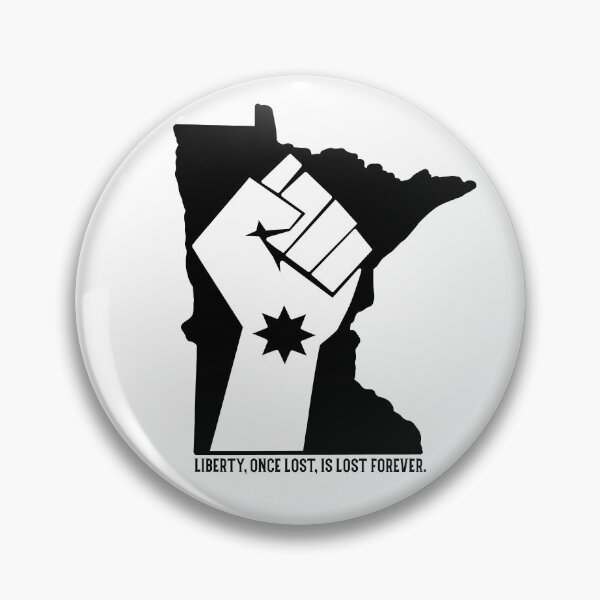 Item preview, Minnesota Resistance Liberty Rights Infringed Tyranny  designed and sold by BlueLineLAX.