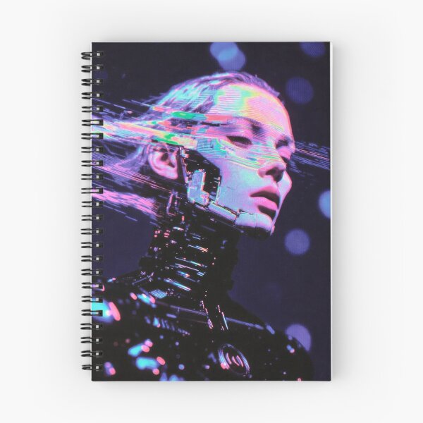 Item preview, Glitched Cyborg Girl | Cyberpunk Aesthetics  designed and sold by fatalfactaddict.