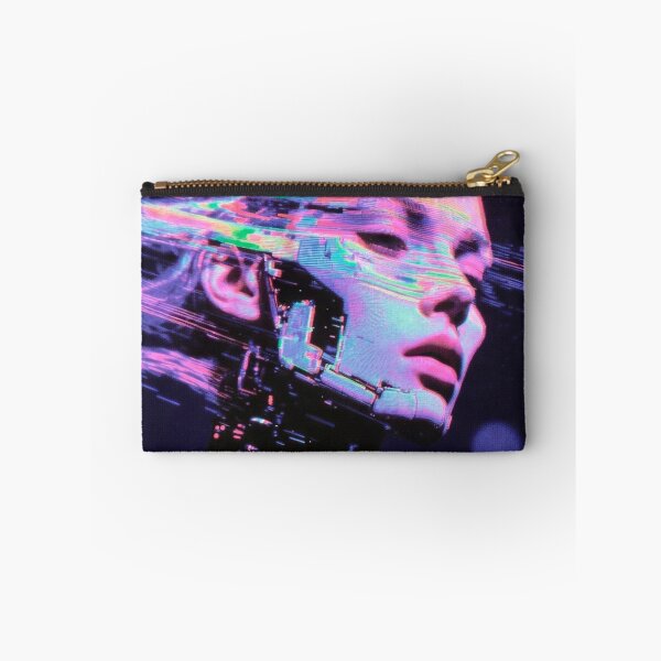 Item preview, Glitched Cyborg Girl | Cyberpunk Aesthetics  designed and sold by fatalfactaddict.