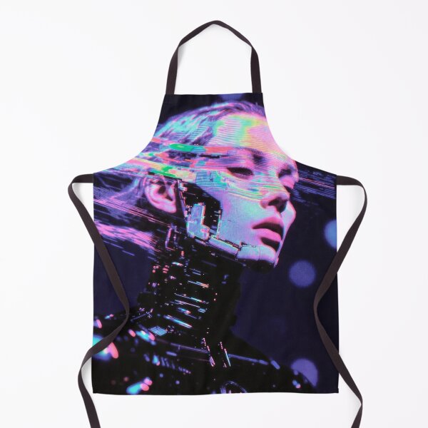 Item preview, Glitched Cyborg Girl | Cyberpunk Aesthetics  designed and sold by fatalfactaddict.