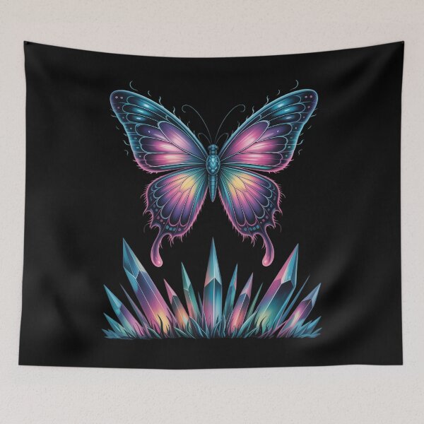 Item preview, Y2K Butterfly Gothic Grunge Aesthetic Vaporwave Cybercore designed and sold by FlankinMew.