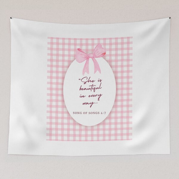 Item preview, She is beautiful songs of solomon 4:7 designed and sold by TheProverbsMom.