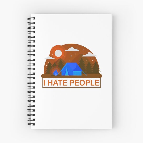 Item preview, I Hate People designed and sold by Mill8ion.