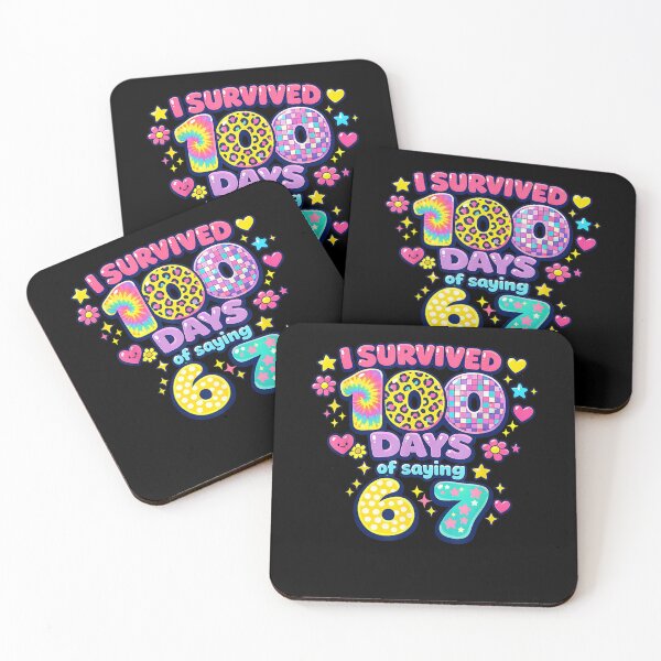 Item preview, I Survived 100 Days of 67 100th Day of School Kids Teacher designed and sold by Juansustait.