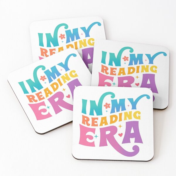 Item preview, In My Reading Era - Colorful Retro Groovy Aesthetic Typography designed and sold by Bankza.