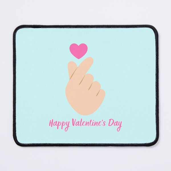 Item preview, Cute Finger Heart Happy Valentine's Day designed and sold by trendteezstore.