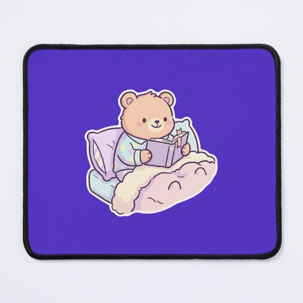 Item preview, Cute Kawaii Reading Bear in Star Pajamas designed and sold by Indraokta22.