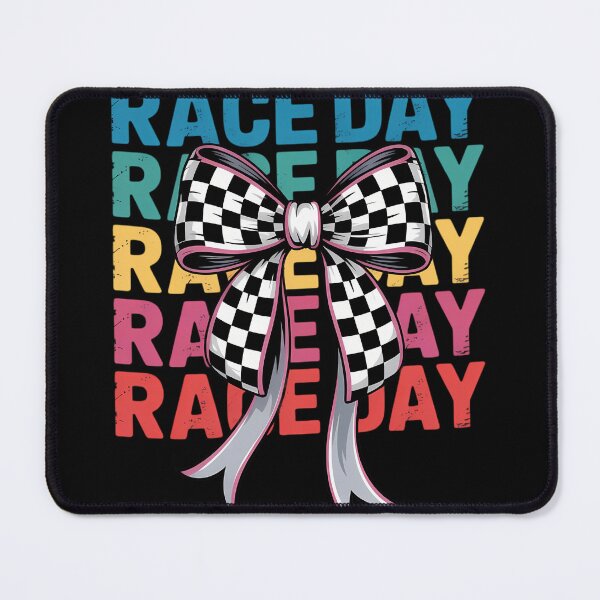 Item preview, Race day coquette bow grunge distressed designed and sold by FlankinMew.