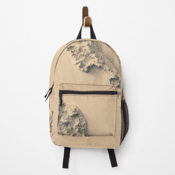 Item preview, Curaçao Shaded Relief Map 3D digitally rendered designed and sold by ThinkAboutMaps.
