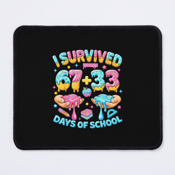 Item preview, I Survived 100 Days of School 67+33 Days Teachers 100th Day designed and sold by Juansustait.