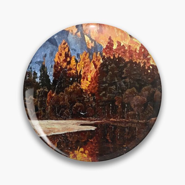 Item preview, Yosemite Half Dome Painting National Park Art. designed and sold by artistworks512.