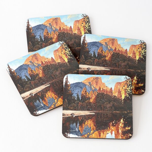 Item preview, Yosemite Half Dome Painting National Park Art. designed and sold by artistworks512.