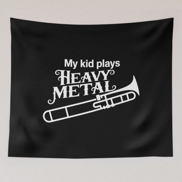 Item preview, Trombone My Plays Heavy Metal Band Mom designed and sold by FlankinMew.