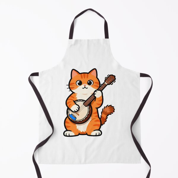 Item preview, cat banjo designed and sold by Uglyandcute.