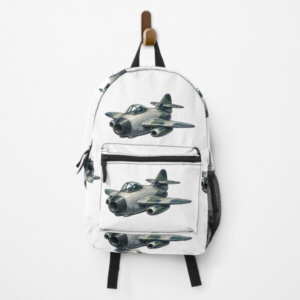 Item preview, MiG-9 Early Jet Fighter Aircraft Illustration designed and sold by Combat Skies.