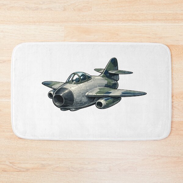 Item preview, MiG-9 Early Jet Fighter Aircraft Illustration designed and sold by Combat Skies.