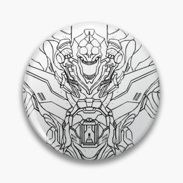 Item preview, HALO | LineArt |  Sci-Fi Art Concept designed and sold by Coppernix.