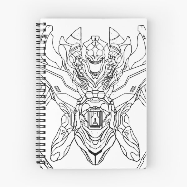 Item preview, HALO | LineArt |  Sci-Fi Art Concept designed and sold by Coppernix.