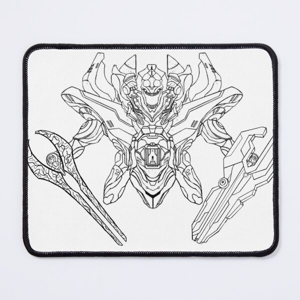 Item preview, HALO | LineArt |  Sci-Fi Art Concept designed and sold by Coppernix.