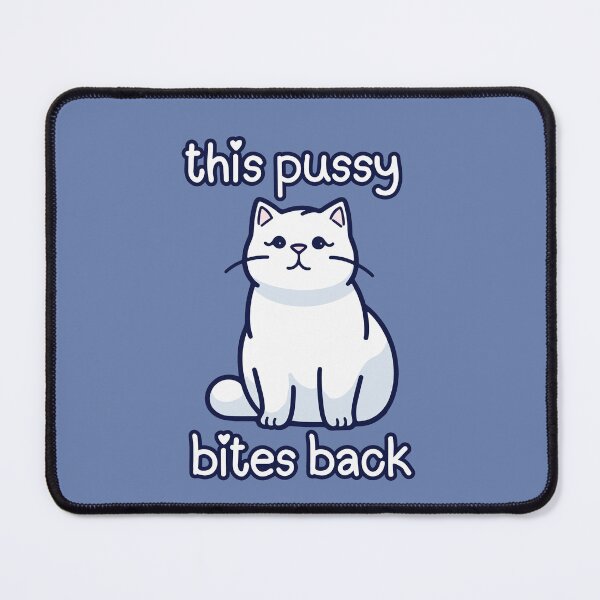 Item preview, this pussy bites back - feminist - women's rights designed and sold by EvergreenRevolt.