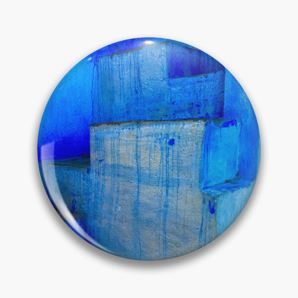 Item preview, Abstract Blue Steps designed and sold by Barbara  Brown.