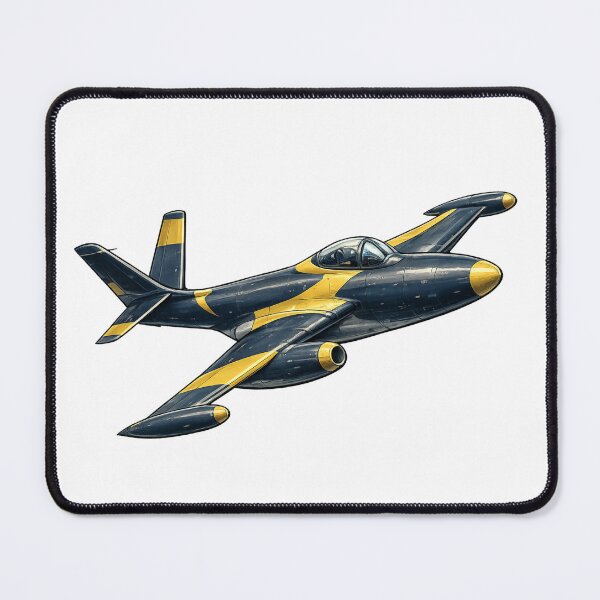 Item preview, McDonnell F2H Banshee Naval Jet Fighter Illustration designed and sold by Combat Skies.