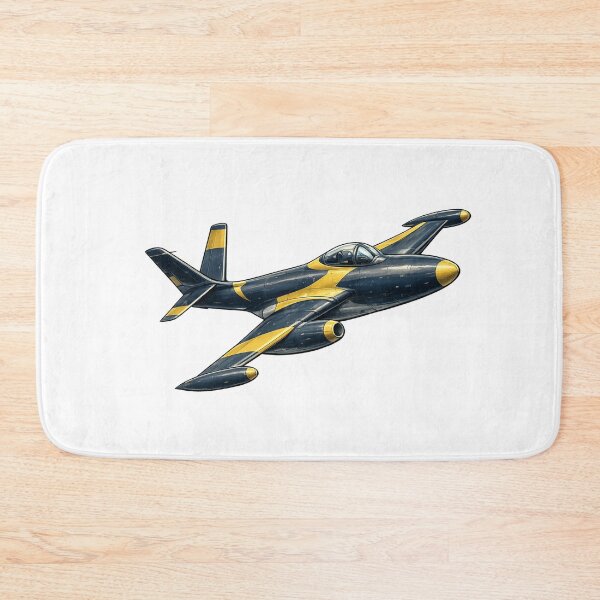Item preview, McDonnell F2H Banshee Naval Jet Fighter Illustration designed and sold by Combat Skies.