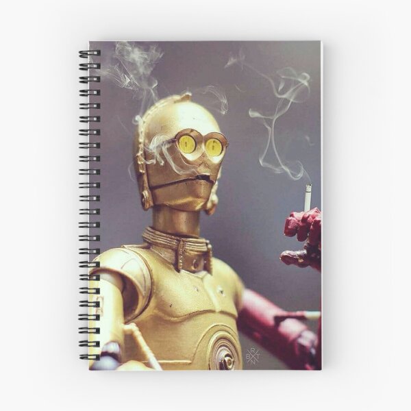 Item preview, C3po gold smoking designed and sold by Eileen-Rosse.