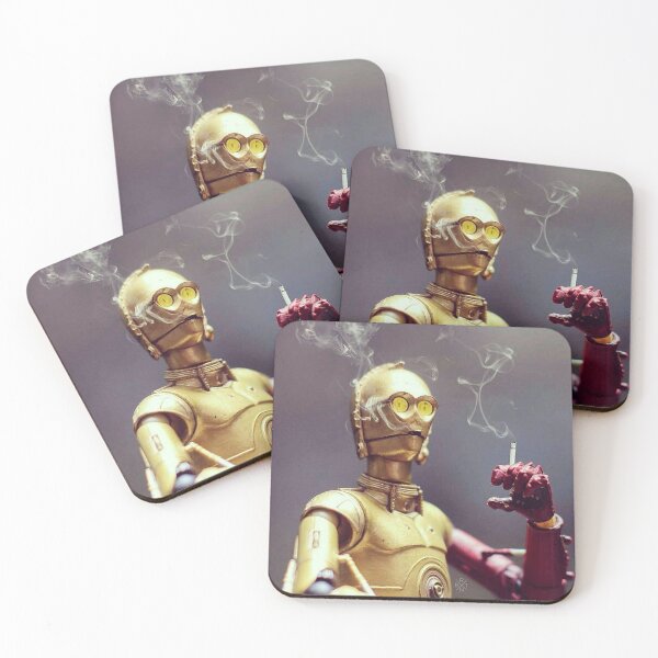 Item preview, C3po gold smoking designed and sold by Eileen-Rosse.