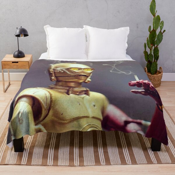 Item preview, C3po gold smoking designed and sold by Eileen-Rosse.