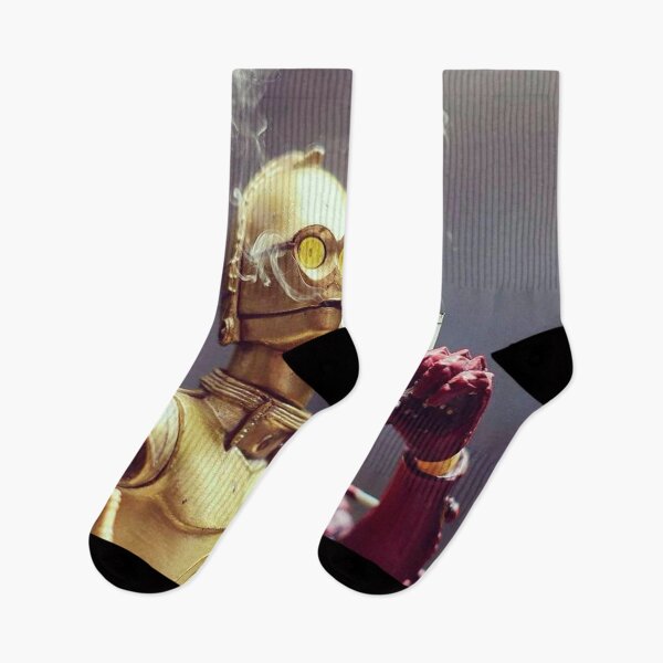 Item preview, C3po gold smoking designed and sold by Eileen-Rosse.