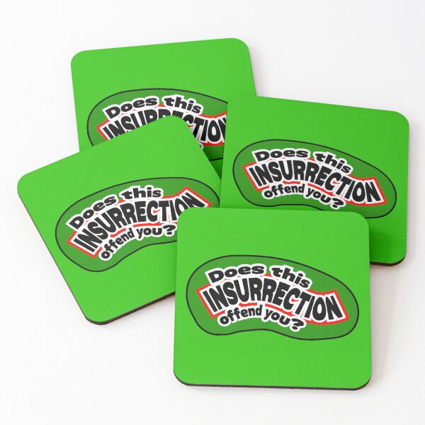Item preview, Does this insurrection offend you?, green designed and sold by mntimg.